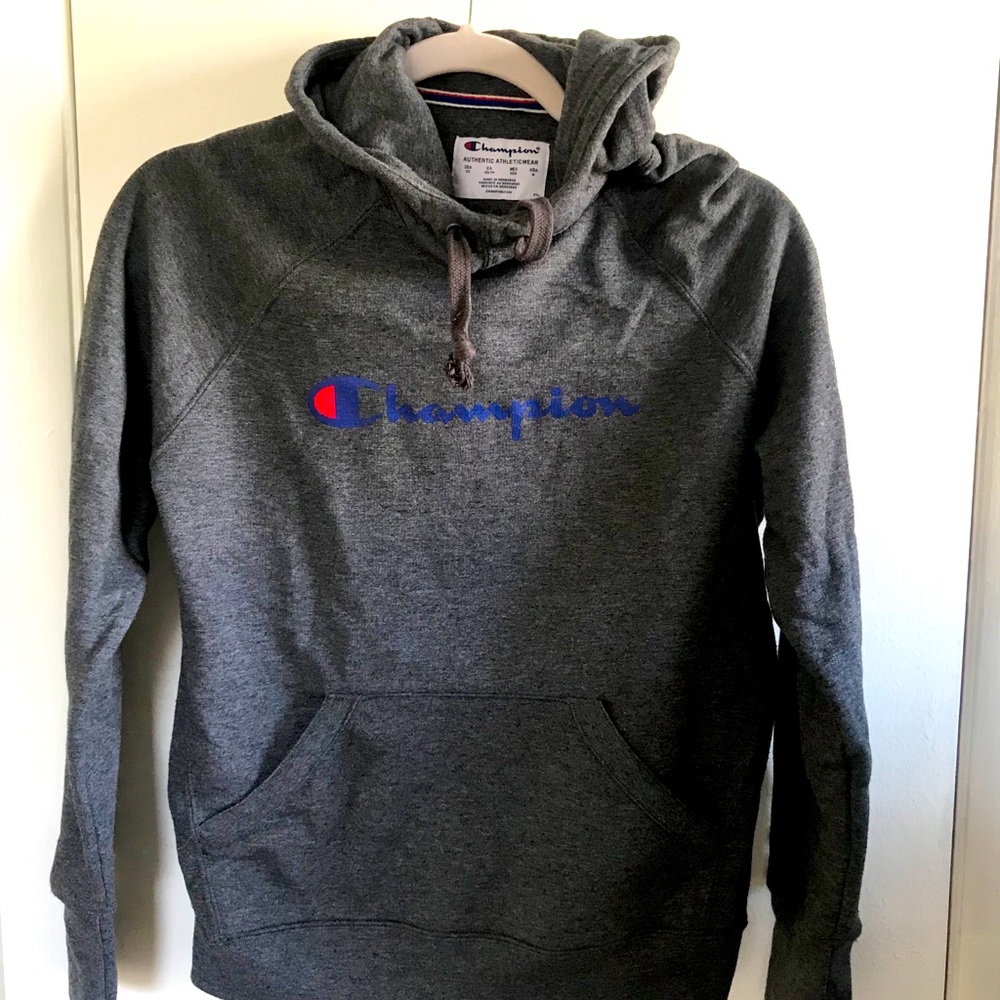 Grey champion sweatshirt. Worn twice.